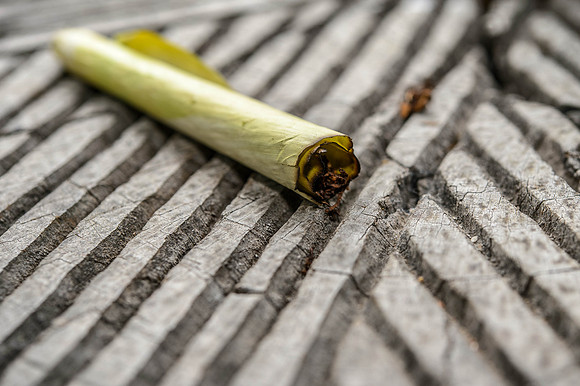 Hand rolled cigarette
