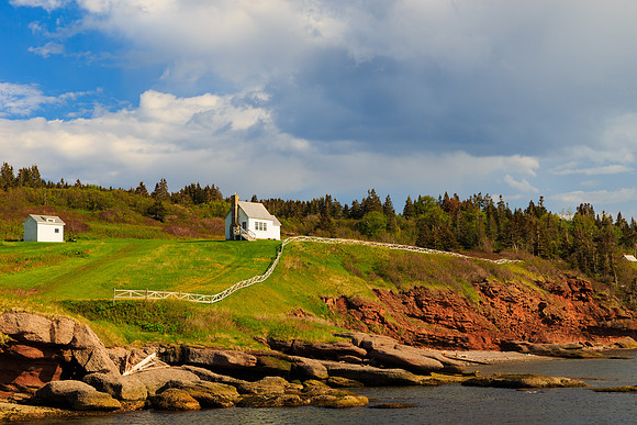 Bonaventure island from dock