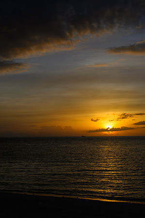 Island sunset