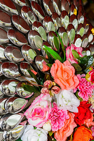 Bouquet of flowers…and spoons